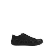 Sort Ruskind Lav-Top Sneakers