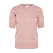 MilaSZ SS Pullover Strik Ash Rose