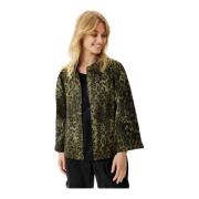 Army Print Jakke Blazer