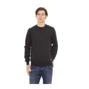 Rundhals Monogram Metal Detalje Sweater