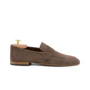 Suede Brown Loafers Forår/Sommer Kollektion