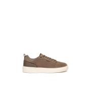 Suede og stof herresneakers