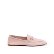 Suede Loafer med Tilpasset Horsebit