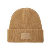 Merino Uld Strikket Beanie Hat