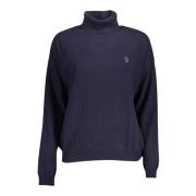 Stilfuld uldblandet turtleneck sweater