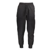 Sporty Sort Herre Sweatpants med Logo Print