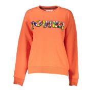 Orange Sweatshirt med Logo