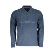 Elegant langærmet polo shirt