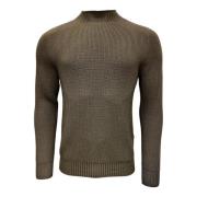 Rainwool Turtleneck Sweater Oliven