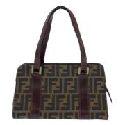 Pre-owned Canvas fendi-tasker