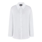 Satin Crepe Classic Collar Shirt