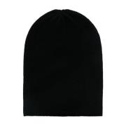 Fladstrikket Beanie Hat