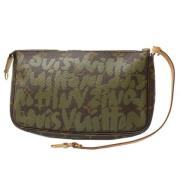 Pre-owned Canvas louis-vuitton-tasker