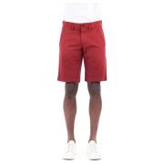 Rød Bermuda Shorts Washington Model