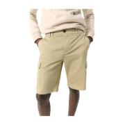 Beige Økologiske Bomuldssommer Shorts