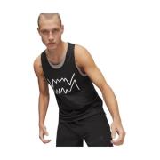 Kerne Tank Top Sort Stormfuld