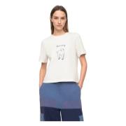 Broderet Lamme T-shirt Harmony