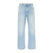 Bredbenet Denim Jeans