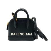 Pre-owned Laeder balenciaga-tasker