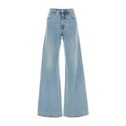 Bredbenet Denim Jeans