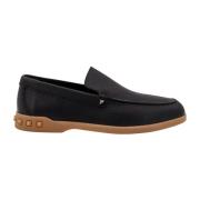 Ikoniske Studs Læder Loafer