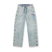 Track Denim Joggers med Genderless Attitude