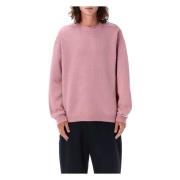 Pink Lambswool Crewneck Sweater Blossom