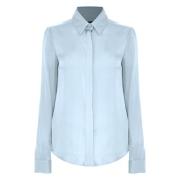 Elegant Minimalist Wool Blend Shirt