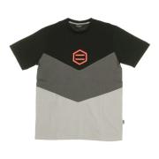 Sort/Rød Herre T-shirt