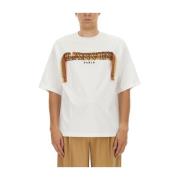 Logo Oversize Bomuld T-Shirt