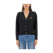 Blomstret V-Neck Cardigan