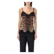 Leopard Lingeri-Style Top SS23