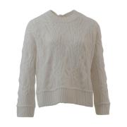 Uldblandet Rund Hals Sweater