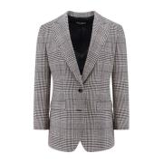 Sort Uld Kashmir Blazer Komfort Fit