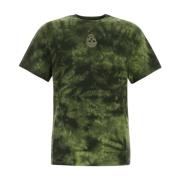 Stilfuld Grøn Bomulds T-shirt