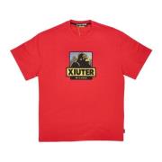 Crimson Logo Tee Herre T-shirt