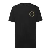 Sort Tiger Kortærmet Bomuld Jersey T-Shirt