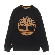 Kerne Logo Crewneck Sweatshirt Sort