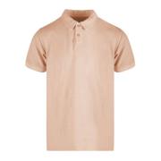 Hamp/Bomuld Jersey Polo Skjorte