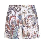 Blomstret Print Swim Boxer