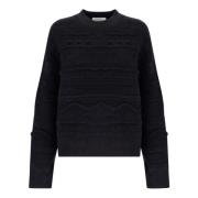 Jacquard Crewneck Sweater