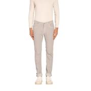 Velour chino bukser med 1000 striber