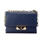 Cece Small Navy Vegan Konvertibel Crossbody Taske