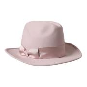 Rosa Kanin Fedora Trilby Kvinder Hat