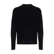 Velvet Round Knit Sweater