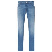 Slim Fit Vasket Bomuld Jeans