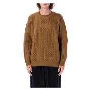 Kamel Kabelstrik Sweater AW24