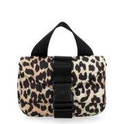 Leopard Mini Satchel Tech Taske