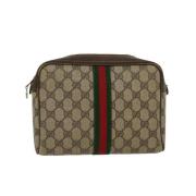 Pre-owned Canvas gucci-tasker