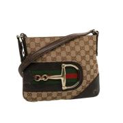 Pre-owned Canvas gucci-tasker